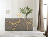 Hooker Furniture Melange Fissured Entertainment Credenza 628-55068-89 628-55068-89