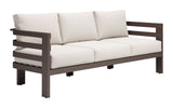 Bal Harbor Sofa White 704041 Zuo Modern