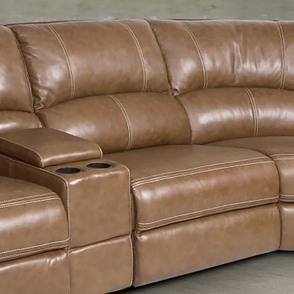 Parker House Parker Living Swift Recliner - Luxurious Power Armless Design With Deep Seats For Ultimate Comfort Brown Top Grain Leather With Match (X) Mswi#810p-bou
