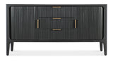 Archer Tambour Sideboard M22-85410-99 Black Hooker Furniture