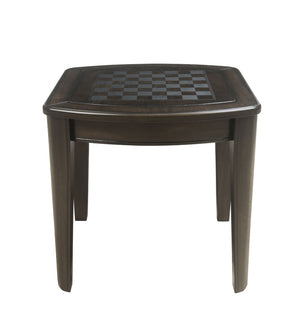 English Elm Steve Silver - Diletta - Game End Table - Brown