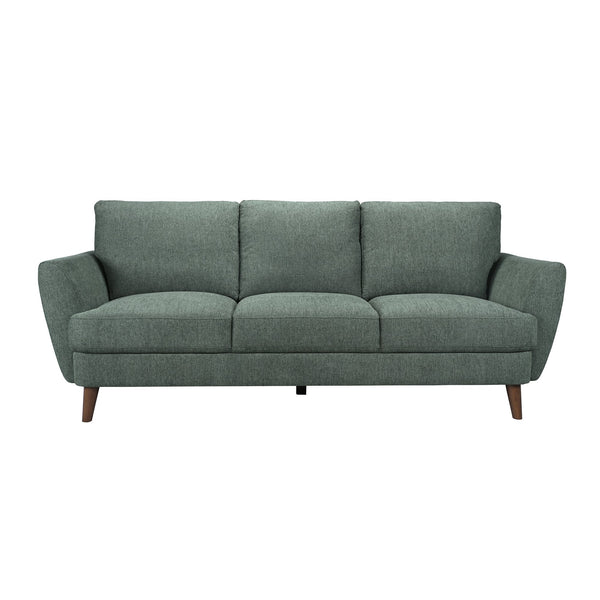 Porter Designs Porter Burnside Contemporary Upholstered Sofa Set - Chic Design With Comfort & Durability For Living Spaces Green Fabric 01-216-01-3662