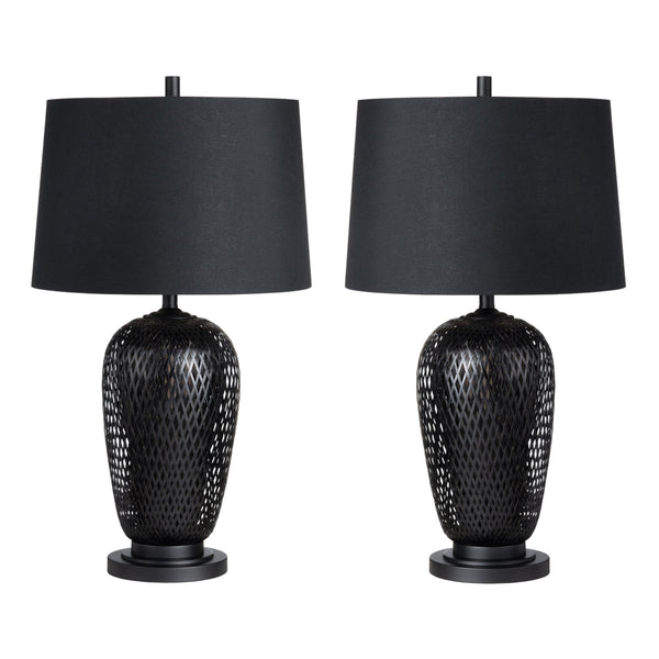 Crestview Collection 31.75"H Elegant Rattan Table Lamp With Woven Design, Tapered Shade, And 3-way Socket For Versatility   Cvnam772a