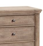 Higgins Street 3-Drawer Nightstand with USB-C ports Brown with Woodland Stone Finish P349140 Pulaski Furniture