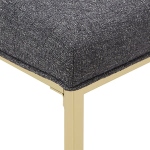 Homelegance By Top-Line Arvind Bar and Counter Stool (Set of 2) Black Metal