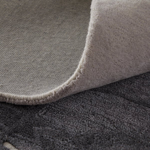 Feizy Rugs Anya Modern Watercolor-inspired Hand-tufted Wool And Viscose Rug For Contemporary Spaces Ivory,Gray,Taupe Wool,Viscose Any8885fgrymltp00