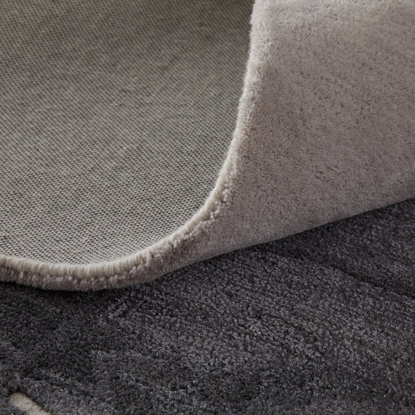 Feizy Rugs Anya Modern Watercolor-inspired Hand-tufted Wool And Viscose Rug For Contemporary Spaces Ivory,Gray,Taupe Wool,Viscose Any8885fgrymltp00