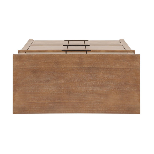 English Elm Christopher Knight Home® - Berghoff Acacia Wood 3-Drawer Dresser in Brown — Sustainable, California-Designed, Durable Storage Solution 70837.00
