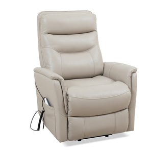 Parker House Parker Living Gemini - Softy Ivory Power Lift Recliner with Articulating Headrest Softy Ivory 90% Polyester, 10% PU (W) MGEM#812LIFT-SFIV