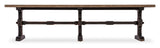 Americana Trestle Rectangle Cocktail Table Black Americana Collection 7050-80110-89 Hooker Furniture