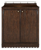 Commerce and Market Dukes Bar Cabinet Dark Wood 7228-50725-85 Hooker Furniture