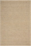 Nourison Perris PERR1 Handmade Woven No Border Indoor Only Contemporary  Rug Taupe, Taupe 100% Wool 99446224224