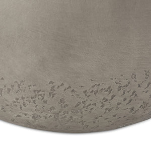 English Elm Orion Concrete Drum Side Table with Sculptural Flared Base for Eclectic Living Spaces 69455.00CONRT