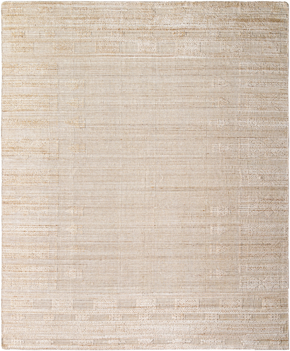 Jackie JAK-2300 9' x 12' Handmade Rug JAK2300-912  Light Grey, Slate Grey Taupe Surya
