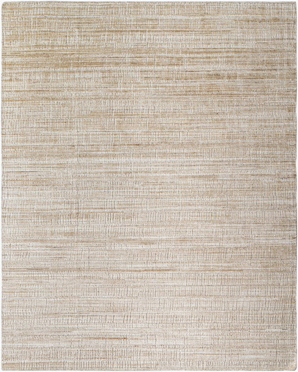 Surya Jackie Handmade 2' X 3' Wool & Viscose Rug - Luxurious Low-pile Accent For Timeless Elegance In Home Beige Viscose,Wool Jak2301-23