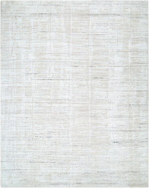 Jackie JAK-2306 9' x 12' Handmade Rug JAK2306-912  Light Silver, Off-White Surya