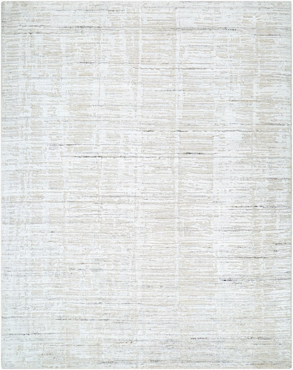 Surya Jackie Handmade 2' X 3' Wool & Viscose Rug - Luxurious Low-pile Accent For Timeless Elegance In Home Ivory Viscose,Wool Jak2306-23