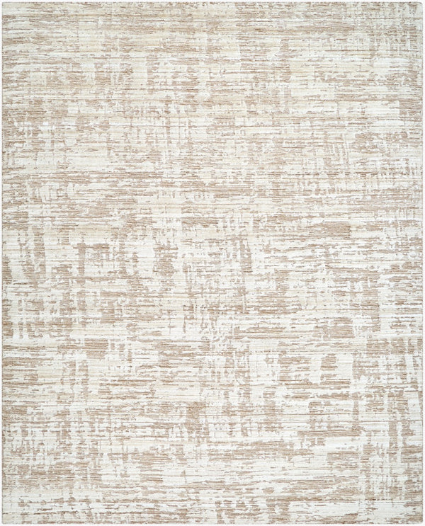 Surya Jackie Handmade 2' X 3' Wool & Viscose Rug - Luxurious Low-pile Accent For Timeless Elegance In Home Beige Viscose,Wool Jak2307-23