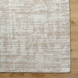 Jackie JAK-2307 9' x 12' Handmade Rug JAK2307-912  Light Silver, Off-White, Ash Surya