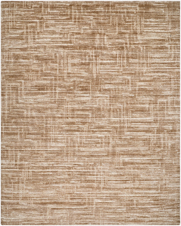 Surya Jackie Handmade 2' X 3' Wool & Viscose Rug - Luxurious Low-pile Accent For Timeless Elegance In Home Beige Viscose,Wool Jak2308-23