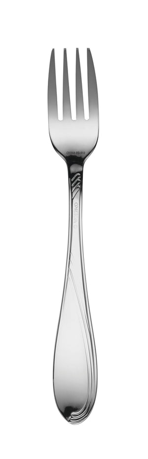 Lenox Oneida Cresta 90 Piece Everyday Flatware Set, Service for 12 Metallic, STAINLESS METAL H097090A