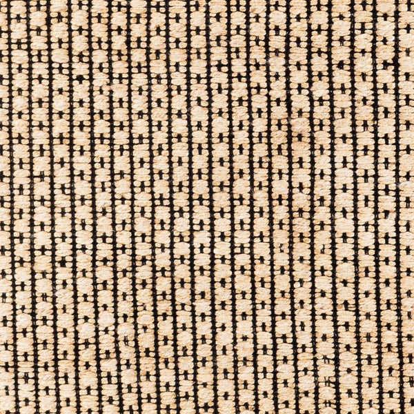 Livabliss Jasmine Handwoven Cotton Jute Flatweave Accent Rug for Entryways and Small Spaces Black, Light Be 8'10" x 12' JAM2300-81012