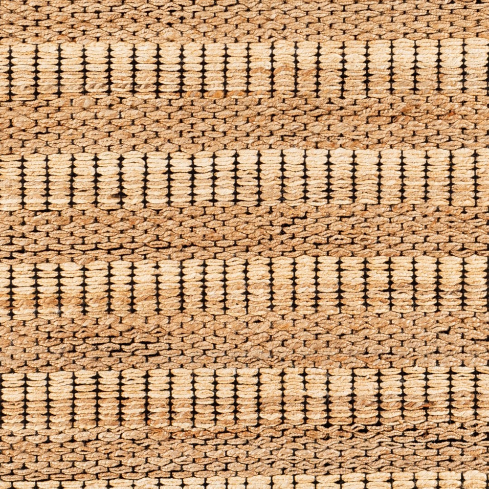 Surya Jasmine 2' X 3' Hand-woven Cotton & Jute Area Rug – Rustic Charm For Cottage Or Farmhouse Decor Black Jute,Cotton Jam2302-23