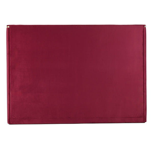 VIG Furniture Modrest Janet - Modern Red Velvet + Gold Bed VGVC-BD1820-BED