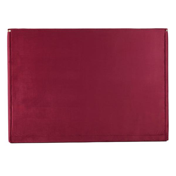 VIG Furniture Modrest Janet - Modern Red Velvet + Gold Bed VGVC-BD1820-BED