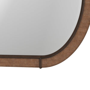 A.R.T. Furniture Verge Oval Mirror Woven Frame - Contemporary Design with Organic Texture for Modern Interiors 337121-1960