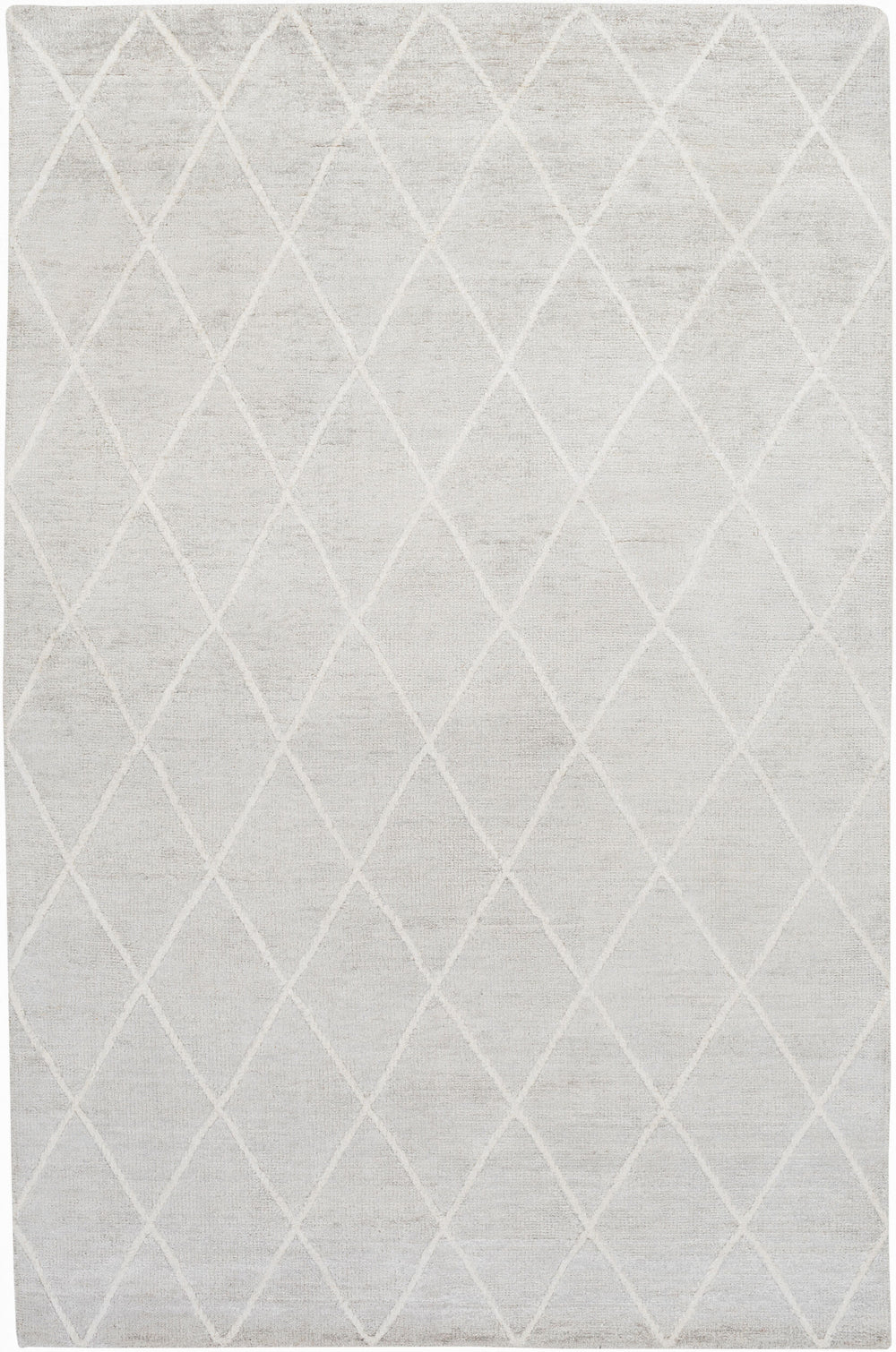 Surya Jaque Elegant 2' X 3' Handmade Viscose Rug - Modern Glam For Your Home, Crafted In India, Luxurious Style Light Gray Viscose Jaq4002-46