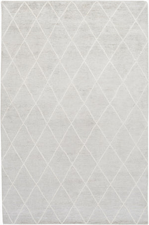 Surya Jaque Elegant 2' X 3' Handmade Viscose Rug - Modern Glam For Your Home, Crafted In India, Luxurious Style Light Gray Viscose Jaq4002-46