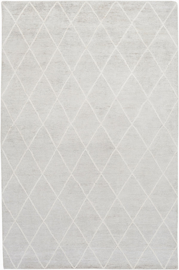 Surya Jaque Elegant 2' X 3' Handmade Viscose Rug - Modern Glam For Your Home, Crafted In India, Luxurious Style Light Gray Viscose Jaq4002-46