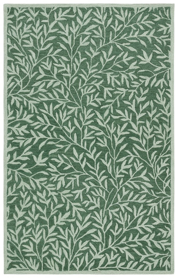 Safavieh Jardin 753 Hand Tufted Country & Floral Rug Green 9' x 12'