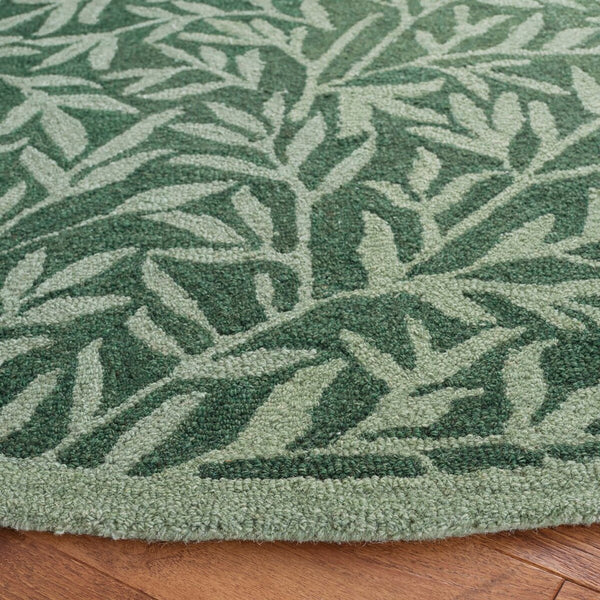 Safavieh Jardin 753 Hand Tufted Country & Floral Rug Green 9' x 12'