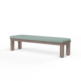 Laguna Dining Bench in Cast Mist, No Welt SW3501-BNCH-40429 Sunset West