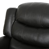 Christopher Knight Home® Noble House Classic Design, Black Berry Pu Upholstery, Glider Recliner