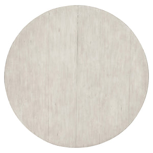 Bernhardt Bernhardt Mirabelle Round Dining Table With 20" Leaf — French Provincial Whitewashed 60" Elegance K1399
