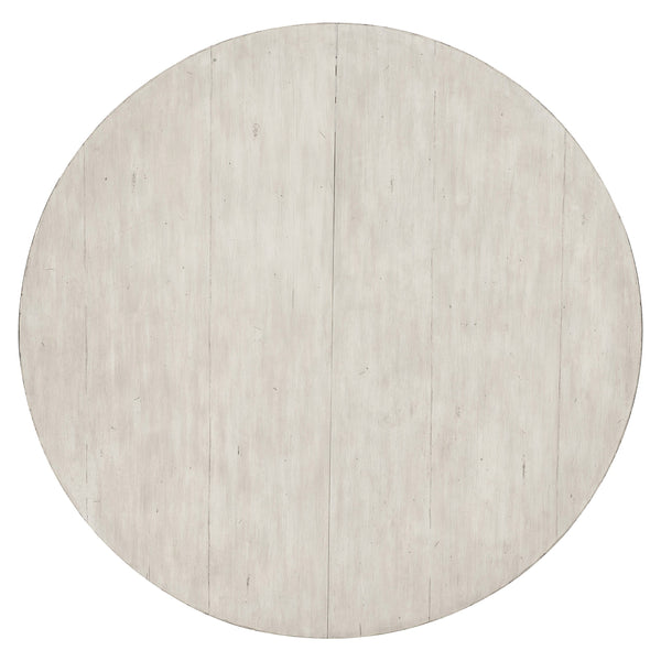 Bernhardt Bernhardt Mirabelle Round Dining Table With 20" Leaf — French Provincial Whitewashed 60" Elegance K1399