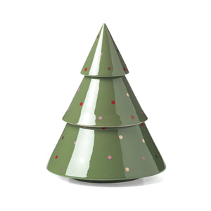 Lenox Kate Spade Figural Evergreen Treat Jar Green, GREEN PORCELAIN 897067