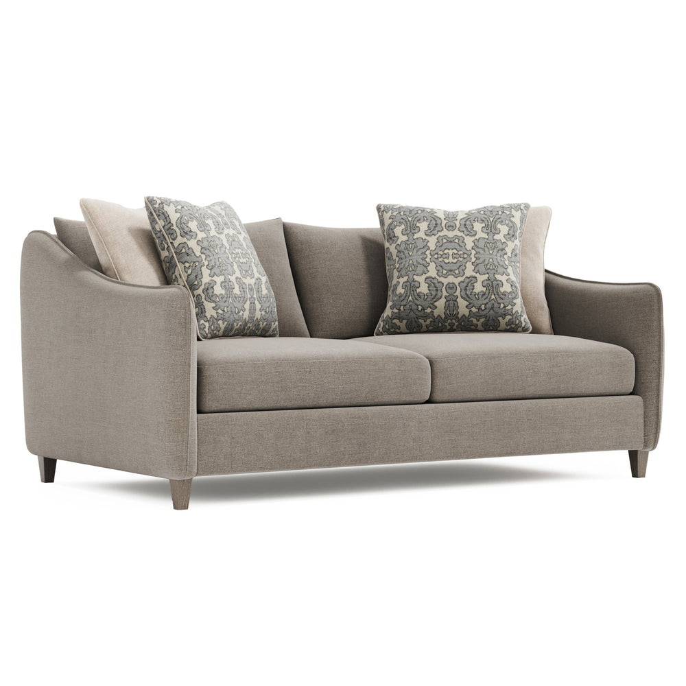 Bernhardt Joli Loveseat Grey Fabric P4815A