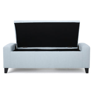 English Elm Guernsey Tufted Storage Ottoman with Lift Top Hidden Compartment for Living Rooms 59336.00LSKY