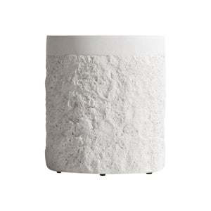 Bernhardt Bernhardt Pismo Seafoam Outdoor Accent Table — Compact 16" Square Stonecast Side Table For Patios X05114