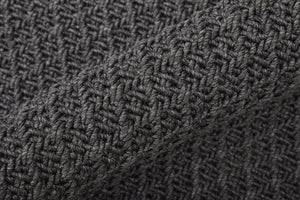 Feizy Rugs Tito Hand Woven Polypropylene Solid Rug - Stylish, Low-profile Design For High-traffic Spaces Gray Polypropylene Tto0826fgry000h00