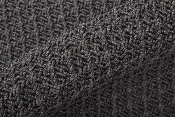 Feizy Rugs Tito Hand Woven Polypropylene Solid Rug - Stylish, Low-profile Design For High-traffic Spaces Gray Polypropylene Tto0826fgry000h00