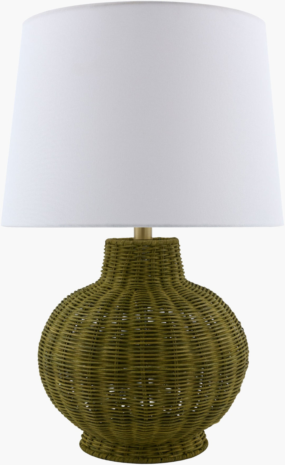 Livabliss Jacaranda Bohemian Global Table Lamp Felt Linen Metal Handcrafted Accent Light JCRD-005