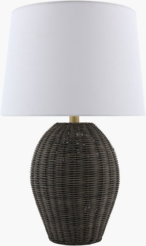 Livabliss Jacaranda Bohemian Table Lamp with Felt Linen Metal Build for Eclectic Living Rooms JCRD-007