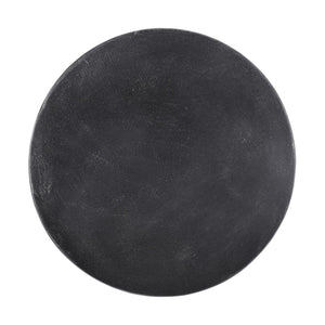 English Elm Outdoor Seamless Concrete Barrel Side Table for Patio Lounge and Indoor Accent Use 73448.00