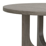 Scott Living Home Griffith Round Dining Table Gray with Light Wood Finish P367-DR-K1 Pulaski Furniture