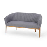 Christopher Knight Home® - Noble House - Galena Mid-Century Fabric Loveseat